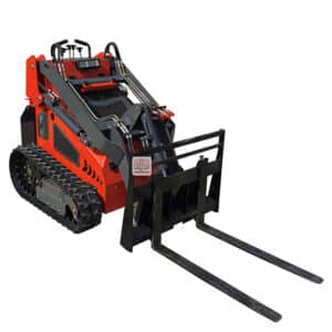 a red and black machine