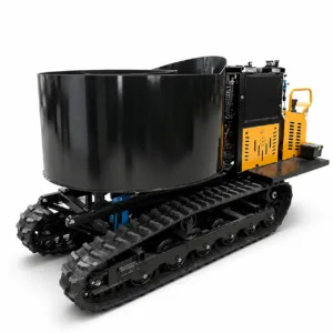 خلاطة خرسانة مجنزرة 2 طن